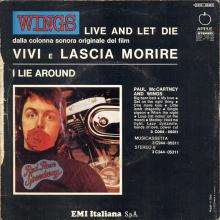 it07 Live And Let Die ⁄ I Lie Around 3C 006-05361 - pic 1