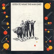 it13 Listen To What The Man Said ⁄ Love In Song 3C 004-96638 - pic 1