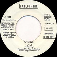 it1976 Maybe I'm Amazed ⁄ Soily 3C 000-98701 -promo - pic 1
