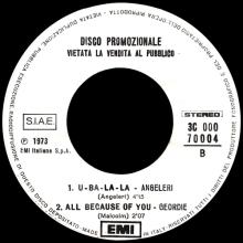 it1973 MY LOVE 3C 000-70004 - PROMO EP - pic 1