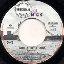 it20 With A Little Luck ⁄ Backwards Traveller⁄Cuff Link 3C 006-60639 - pic 1
