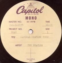 The Beatles Acetate Magical Mystery Tour FAKE - pic 1