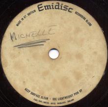 The Beatles Acetate Michelle - pic 1