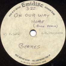 THE BEATLES ACETATE - ON OUR WAY HOME - (Rough Remix) - pic 1