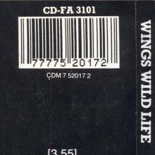 1987 10 05 - WILD LIFE / CD-FA 3101 /CDM 7 52017 2 / 77775 20172 / GERMANY  - pic 10