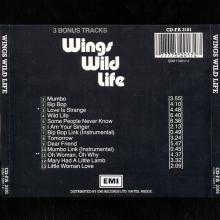 1987 10 05 - WILD LIFE / CD-FA 3101 /CDM 7 52017 2 / 77775 20172 / GERMANY  - pic 9