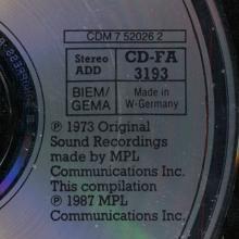 1987 10 05 - RED ROSE SPEEDWAY / CDFA 3193 / CDM 7 52026 2 / 0 77775 20062 5 / GERMANY  - pic 1