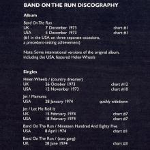 1999 03 22 - BAND ON THE RUN / 4 99176 2 / 7243 4 99176 2 0 / UK 4991762  / 7 2434 9 91762 0  - pic 10