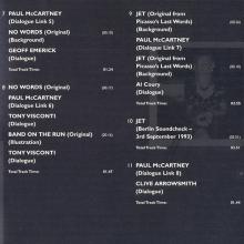 1999 03 22 - BAND ON THE RUN / 4 99176 2 / 7243 4 99176 2 0 / UK 4991762  / 7 2434 9 91762 0  - pic 12