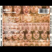 1989 07 10 - Wings At The Speed Of Sound / UK-CD-FA 3229  - pic 1