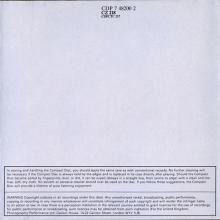 19899 06 24 - BACK TO THE EGG - CDP 7 48200 2 - UK - pic 9