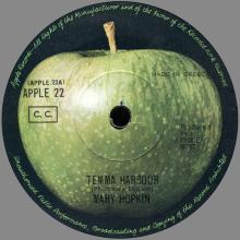 gr10-Mary Hopkin - Temma Harbour / Lontano Dagli Occhi - Apple 22 - pic 1