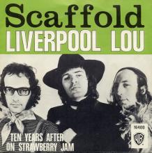 1974 05 24 - MIKE McGEAR - LIVERPOOL LOU ⁄ TEN YEARS AFTER ON STRAWBERRY JAM - BELGIUM - WARNER BROS - WB 16400 - pic 1