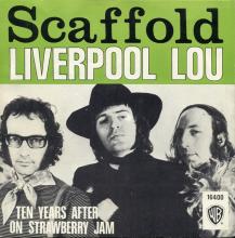 1974 05 24 - MIKE McGEAR - LIVERPOOL LOU ⁄ TEN YEARS AFTER ON STRAWBERRY JAM - BELGIUM - WARNER BROS - WB 16400 - pic 2