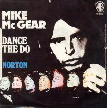 1975 09 25 - MIKE McGEAR - DANCE THE DO ⁄ NORTON - ITALY - WARNER BROS - W 16573 - pic 1