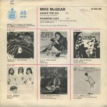 1975 07 00 - MIKE McGEAR - DANCE THE DO ⁄ RAINBOW LADY - SPAIN - WARNER BROS - 45-1255 - pic 1