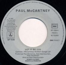 frprs1991  Let It Be SP 1536 -promo - pic 1