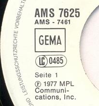gerprs1977  Seaside Woman / B-Side To Seaside Suzy And The Red Stripes AMS 7625 -promo - pic 5