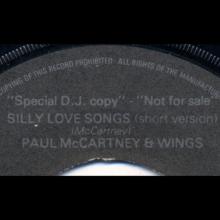 hoprs1976  Silly Love Songs (Short Version) / Silly Love Songs (Long Version)  PRH 100 -promo - pic 6