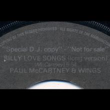hoprs1976  Silly Love Songs (Short Version) / Silly Love Songs (Long Version)  PRH 100 -promo - pic 8