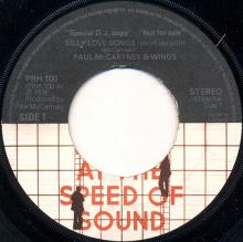 hoprs1976  Silly Love Songs (Short Version) / Silly Love Songs (Long Version)  PRH 100 -promo - pic 1