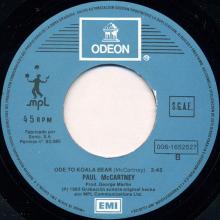 spprs1983  Say, Say, Say / Ode To A Koala Bear  10C 006-1652527 -promo - pic 1