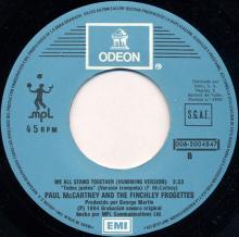 spprs1984  We All Stand Together / We All Stand Together (Humming version)  006-2004547 -promo - pic 1