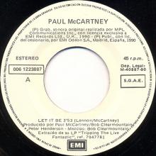 spprs1990  Let It Be / Let It Be  006-1223887 -promo - pic 1