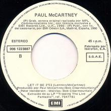 spprs1990  Let It Be / Let It Be  006-1223887 -promo - pic 1