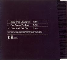 UK 2009 11 17 - GOOD EVENING NEW YORK CITY - PAUL McCARTNEY - PMCPROCD 01 - PROMO CD - pic 1