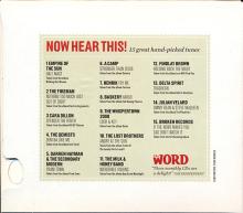 UK 2008 11 24 - 2009 02 - THE FIREMAN - NOTHING TOO MUCH JUST OUT OF SIGHT - THE WORD - NOW HEAR THIS ! - PROMO CD - pic 1