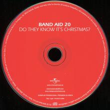 2004 11 24 - BAND AID 20 - DO THEY KNOW IT'S CHRISTMAS? - PROMO CD - pic 1
