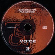 1999 12 13 UK - VO!CE - HEATHER MILLS FEAT. PAUL McCARTNEY - CODARCD 004 - pic 1