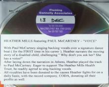 1999 12 13 UK - VO!CE - HEATHER MILLS FEAT. PAUL McCARTNEY - CODARCD 004 - pic 3