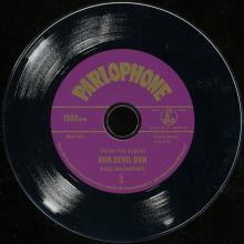 UK 1999 10 04 - RUN DEVIL RUN - PAUL McCARTNEY - SINGLE RADIO PROMO - RDR 004 - pic 1