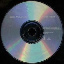 UK 1998 10 26 - LINDA McCARTNEY - WIDE PRAIRIE - ENHANCED PROMO CD - PRAIRIE 001 - pic 1