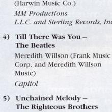 1996 US promo - The MPL 25th Anniversary Collection / Till There Was You - pic 7