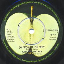no01 Another Day / Oh Woman Oh Why?  7E 006-04758 - pic 1