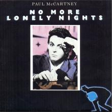 frprs1984  No More Lonely Nights (Ballad) / No More Lonely Nights (Playout Version) -promo testperessing - pic 1
