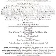 The Paul McCartney Collection 10 Back To The Egg  0777 7 89136 2 7 hol - pic 6