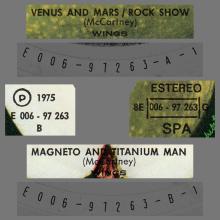 por15 VENUS AND MARS-ROCKSHOW ⁄ MAGNETO AND TITANIUM MAN - 8E 006 97263 G  - pic 1