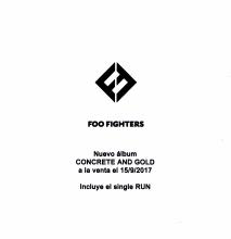 2017 09 15 - FOO FIGHTERS - CONCRETE AND GOLD - SUNDAY RAIN - PROMO CD - pic 1