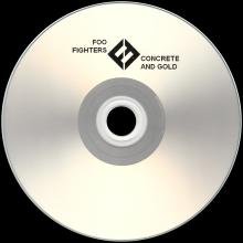 2017 09 15 - FOO FIGHTERS - CONCRETE AND GOLD - SUNDAY RAIN - PROMO CD - pic 1