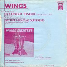 sp22a-b Goodnight Tonight ⁄ Daytime Nightime Suffering 10C 006-62579 - pic 1
