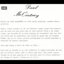 SPAIN 1983 10 17 - PIPES OF PEACE - PROMO LP - 072 1652301 - pic 11