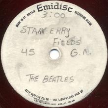 The Beatles Acetate Strawberry Fields - pic 1