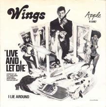 swe07b Live And Let Die ⁄ I Lie Around R 5987 - pic 1