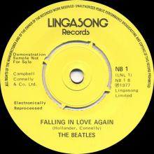 uk NB 1 Lingasong Twist And Shout ⁄ Falling In Love Again  - pic 1