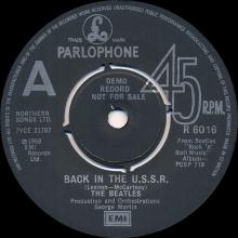 uk R6016 Back In The U.S.S.R. ⁄ Twist And Shout  - pic 3