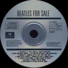 1987 uk04CD Beatles For Sale - CDP 7 46438 2 / BEATLES CD DISCOGRAPHY UK - pic 3
